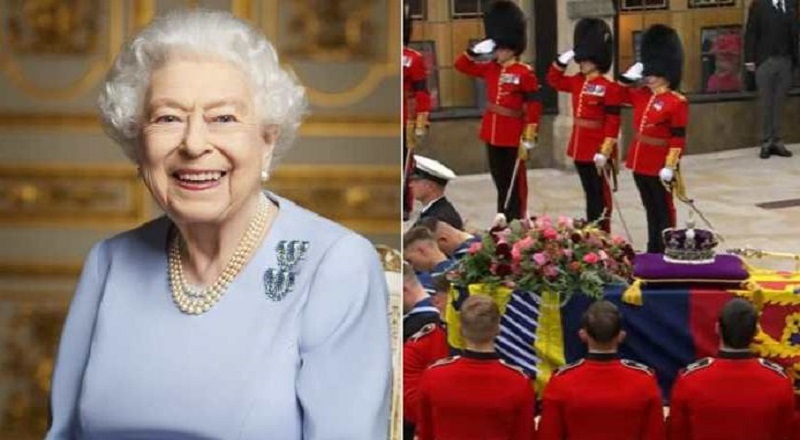 British Queen Elizabeth's funeral today; Many dignitaries of the world participated