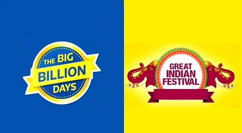 Flipkart Big Billion Days sales – Amazon Great Indian Festival: Date Fix for Flipkart-Amazon Big Sale