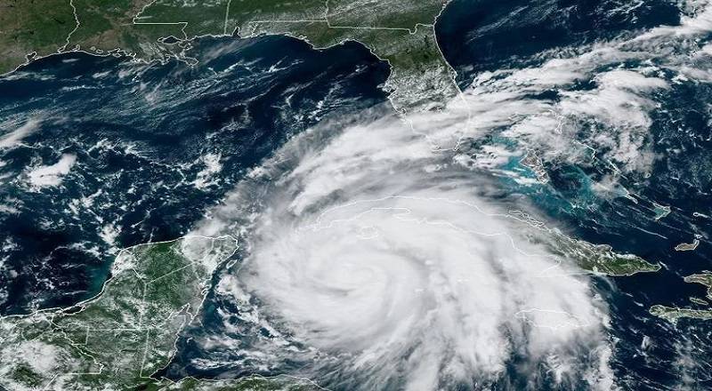Hurricane Ian storm surge in Florida