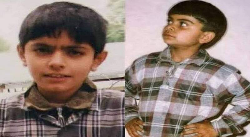 Virat Kohli and Babar Azam childhood photo go viral, wearing same shirts
