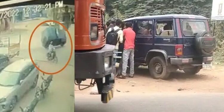 Karnaraka CM Bommai escort vehicle accident ; 2 people conditions serious