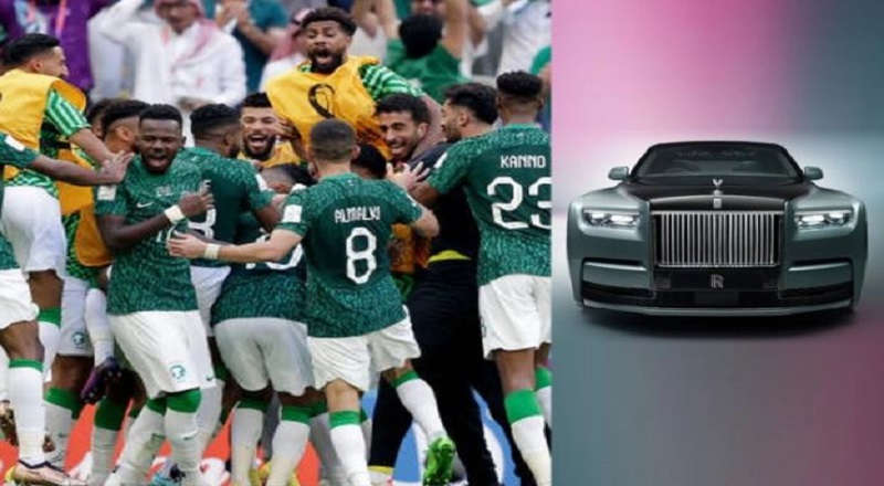FIFA World Cup 2022: Rolls Royce car gift from King of Saudi to Saudi Arabia team