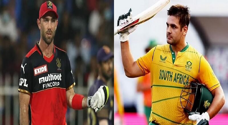 RCB in IPL 2023: Rilee Rossouw enter place of Glen Maxwell