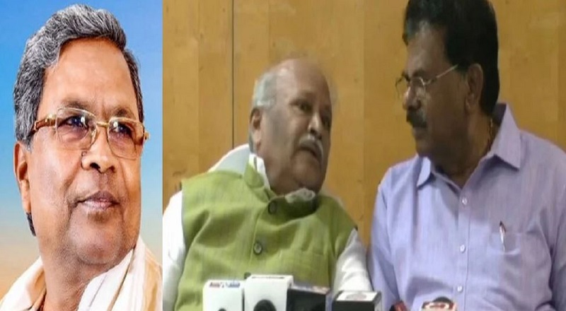 Whispering about Siddaramaiah before press meet: Mukudappa finally apologized