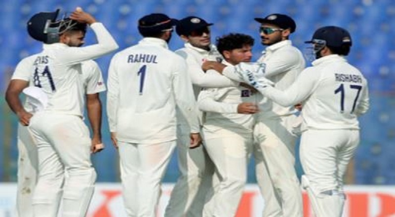 India won second test by 3 wickets against Bangladesh with series clean sweeps