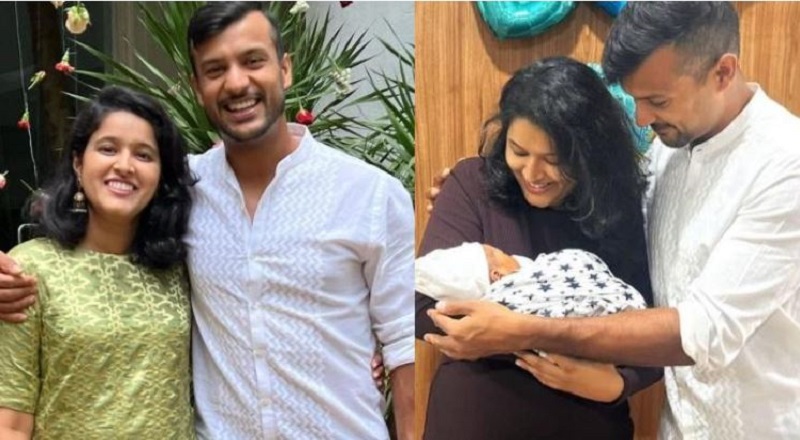 Indian Cricketer Mayank Agarwal welcomes a baby boy; Here is details