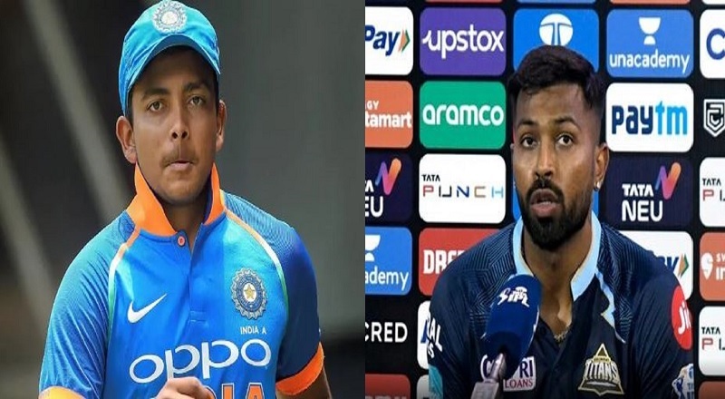India vs New Zealand T20: Prithvi Shaw selected but not play for today match