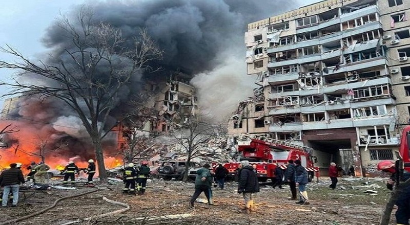 Russia-Ukraine War: Russian missile attack on Ukrainian apartment: 30 dead, 12 serious condition