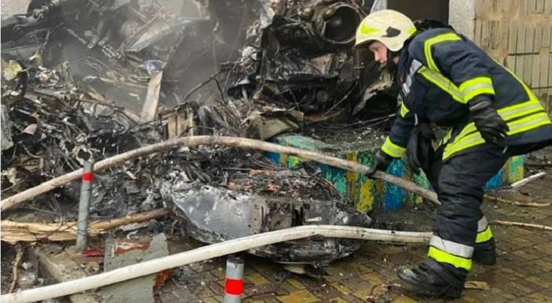 Ukraine helicopter crash: 16 Killed including interior minister