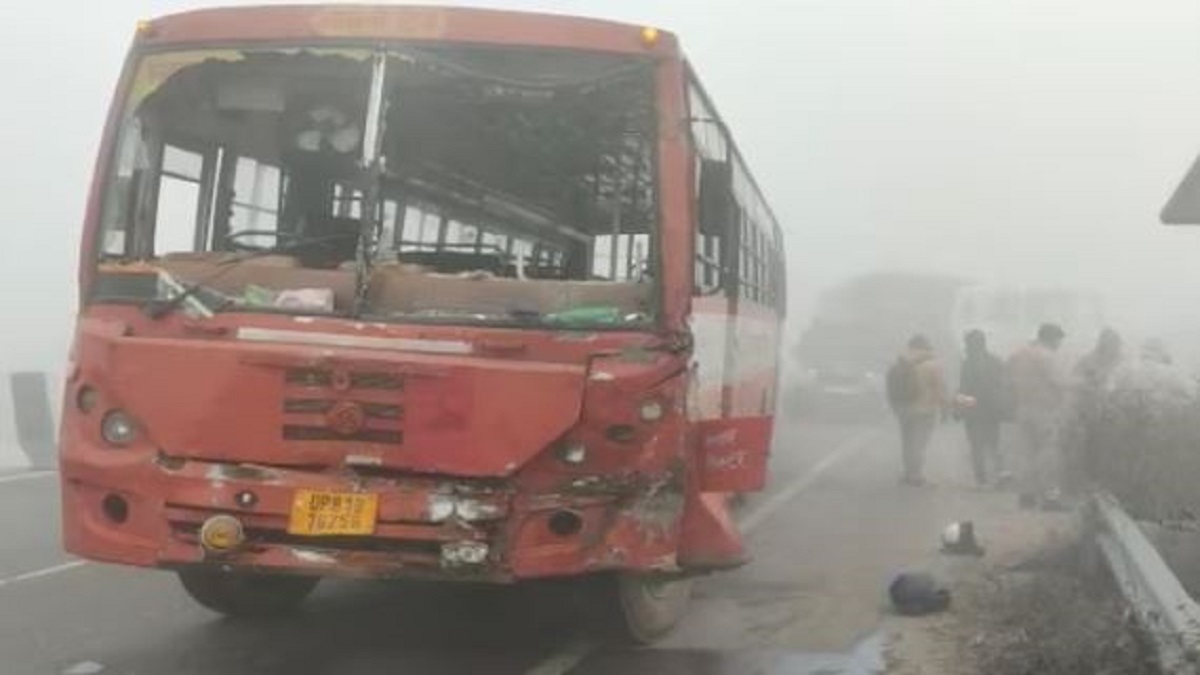Several injured after multi vehicles collied on the Delhi-Saharanpur Highway