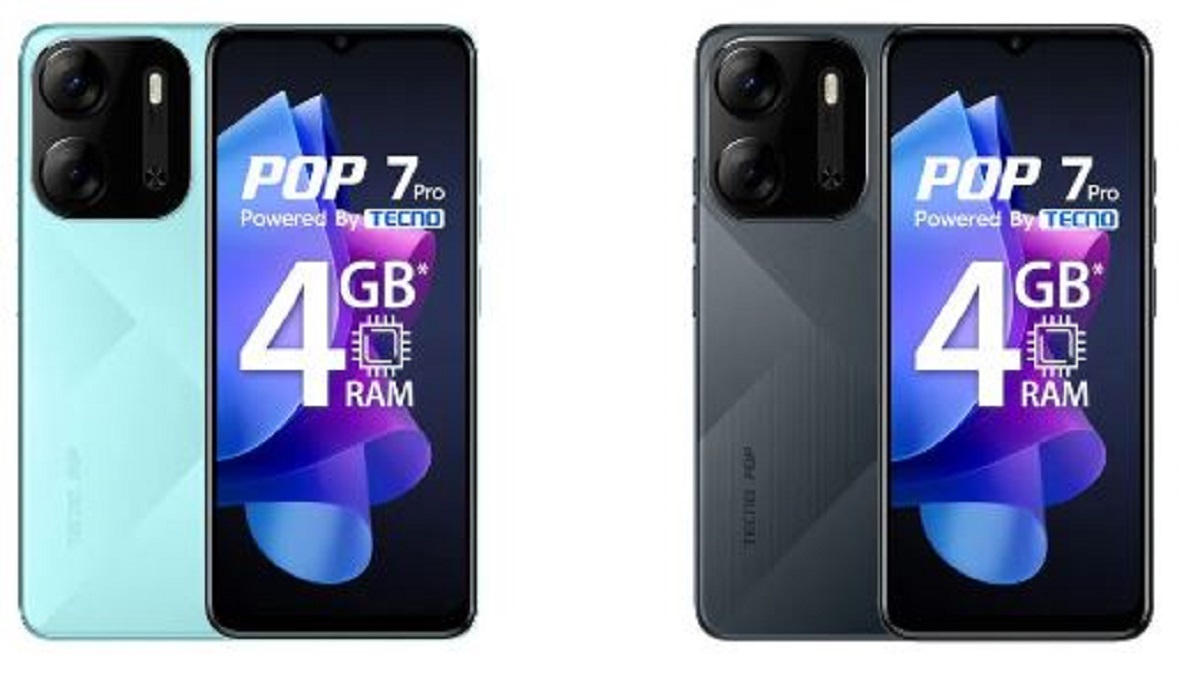 Tecno Pop 7 Pro launched in India: Price and Specifications