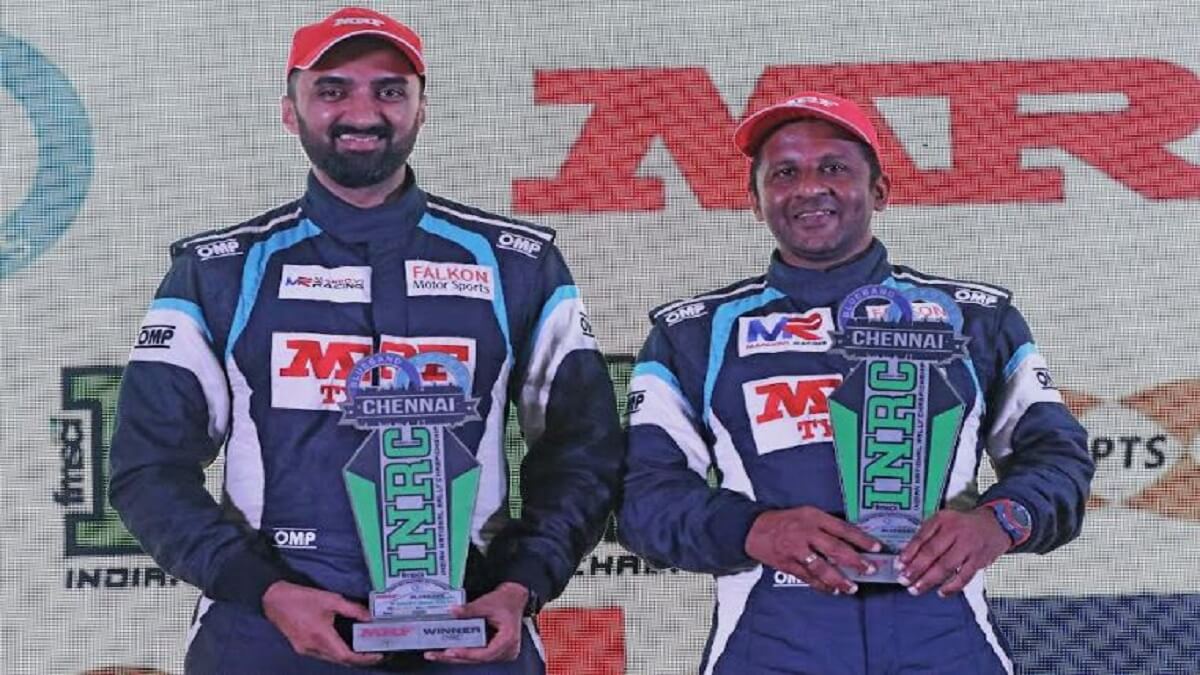 Aroor Arjun Rao claims South India Rally title