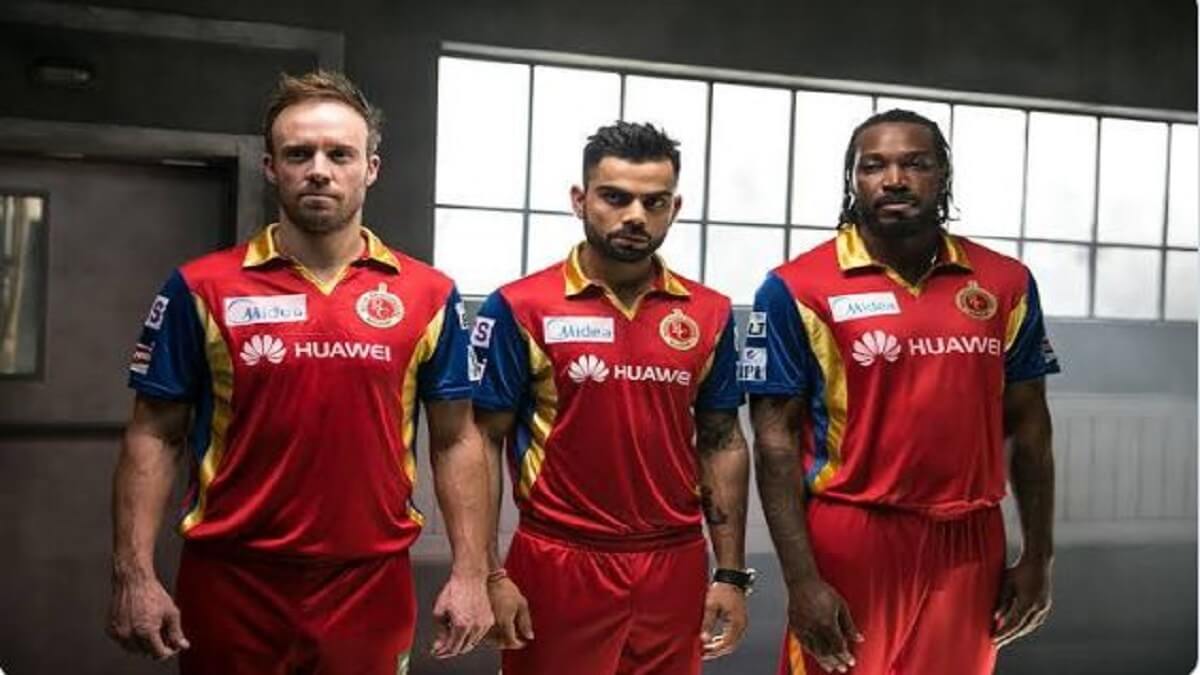 Chris Gayle and AB de Villiers joined RCB for IPL 2023