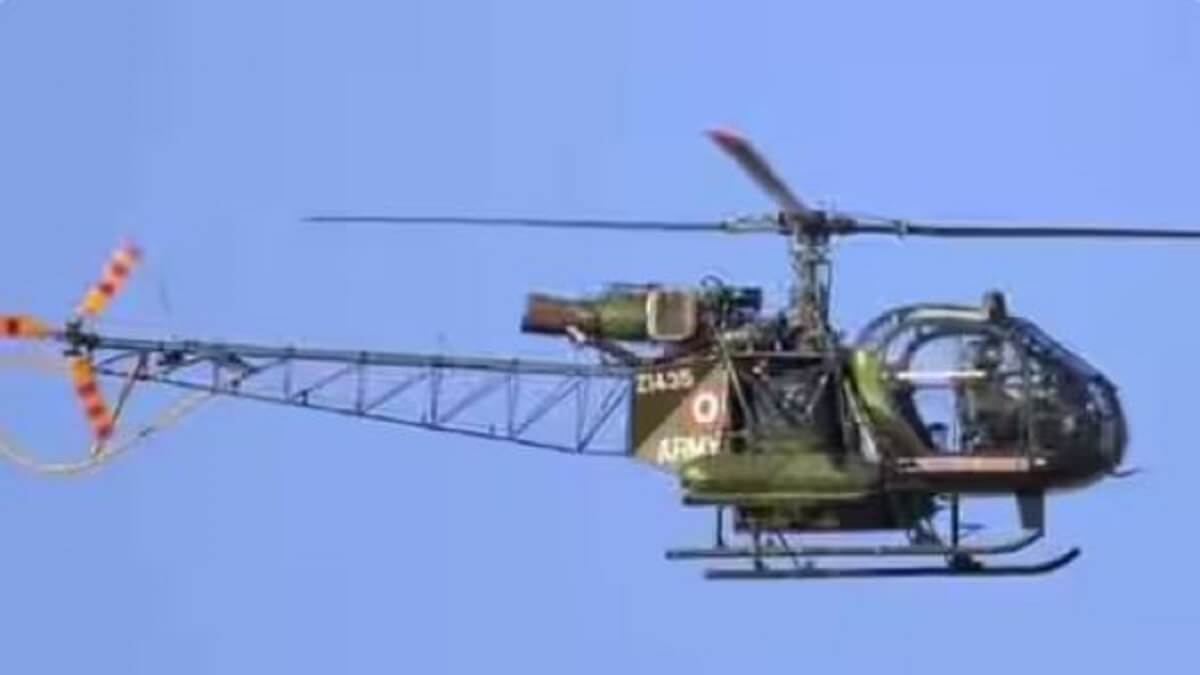 Indian Army Cheetah helicopter crashes in Arunachal Pradesh; pilots missing