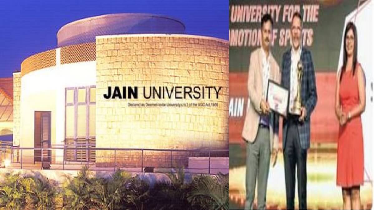 Jain University wins Best University for Promotion of Sport Awards 2023