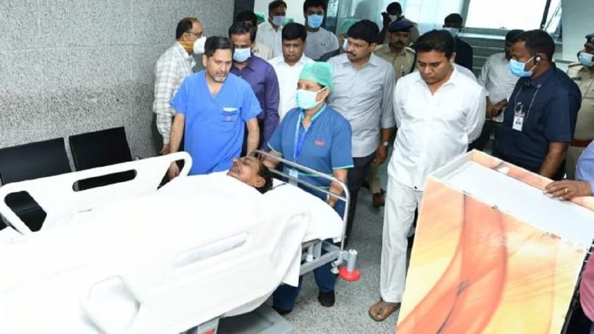 Telangana CM K Chandrasekhar Rao admitted to hospital in Hyderabad