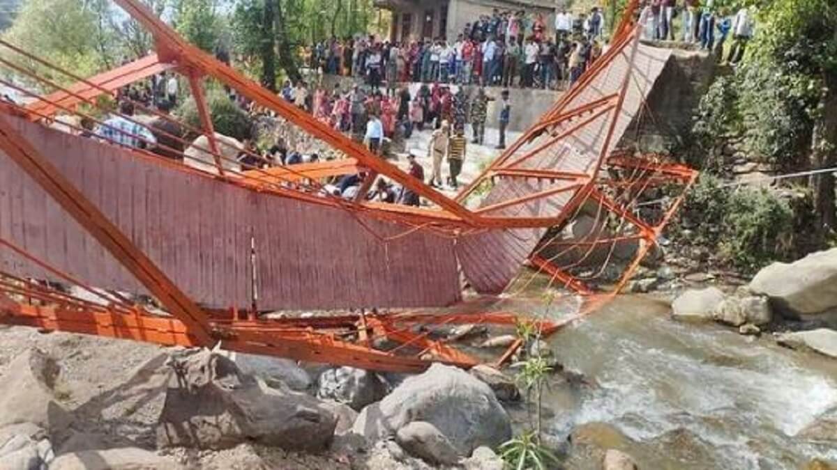 Footbridge collapses during Baisakhi celebration in Udhampur; 80 injured