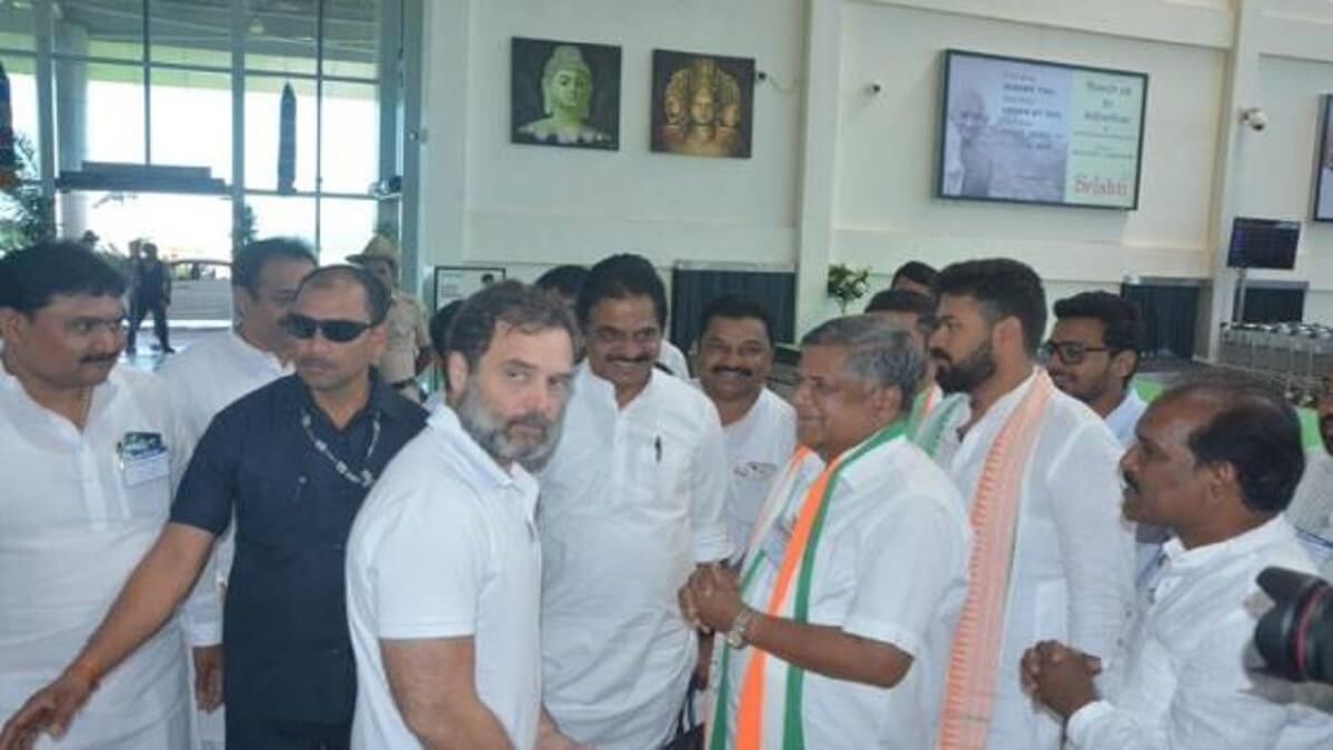 Karnataka Election 2023: Rahul Gandhi Arrives In State amid 2-Day Visit