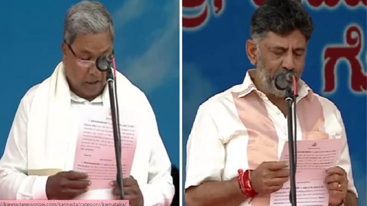 Karnataka CM Oath Ceremony Live Updates: Siddaramaiah takes oath as CM, Shivakumar as DCM