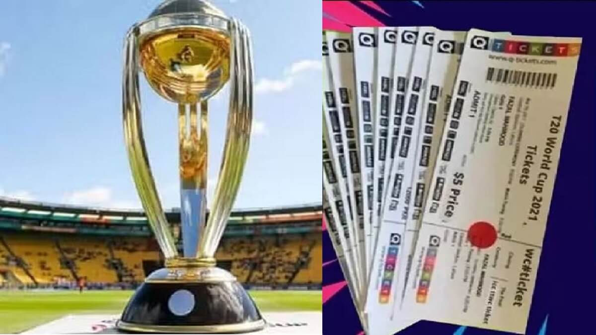 ICC ODI World Cup 2023 Ticket Price and booking details
