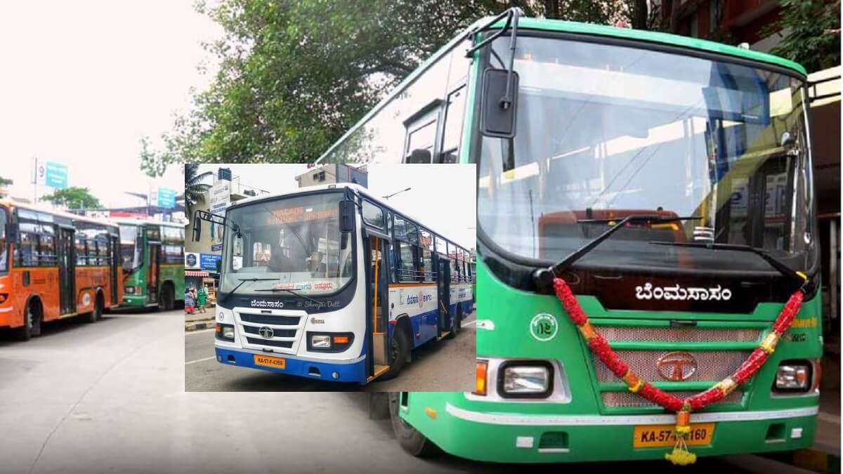 Karnataka: BMTC Buses runs to different districts of the state