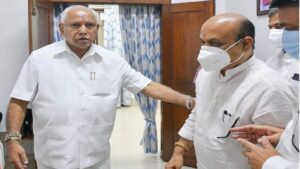 Karnataka Former CM Basavaraja Bommai admitted to hospital