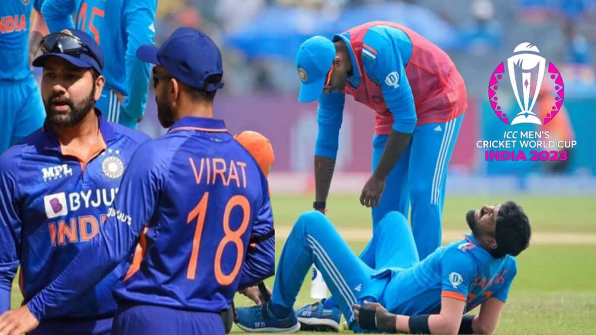 ICC ODI World Cup 2023: Rohit Sharma, Virat Kohli out after Hardik Pandya