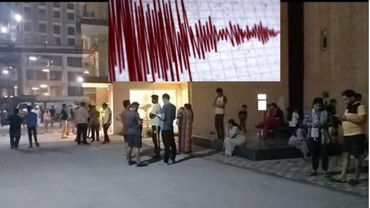 Delhi Earthquake: Huge earthquake in many places including Delhi last night