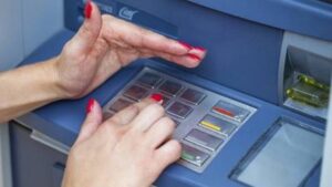 Do this to withdraw cash from an ATM without using bank card