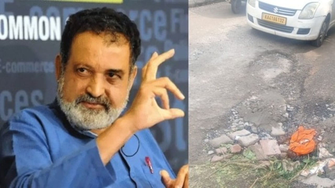 Bengaluru potholes draw ire from top industrialists, spark debate on city’s crumbling infrastructure
