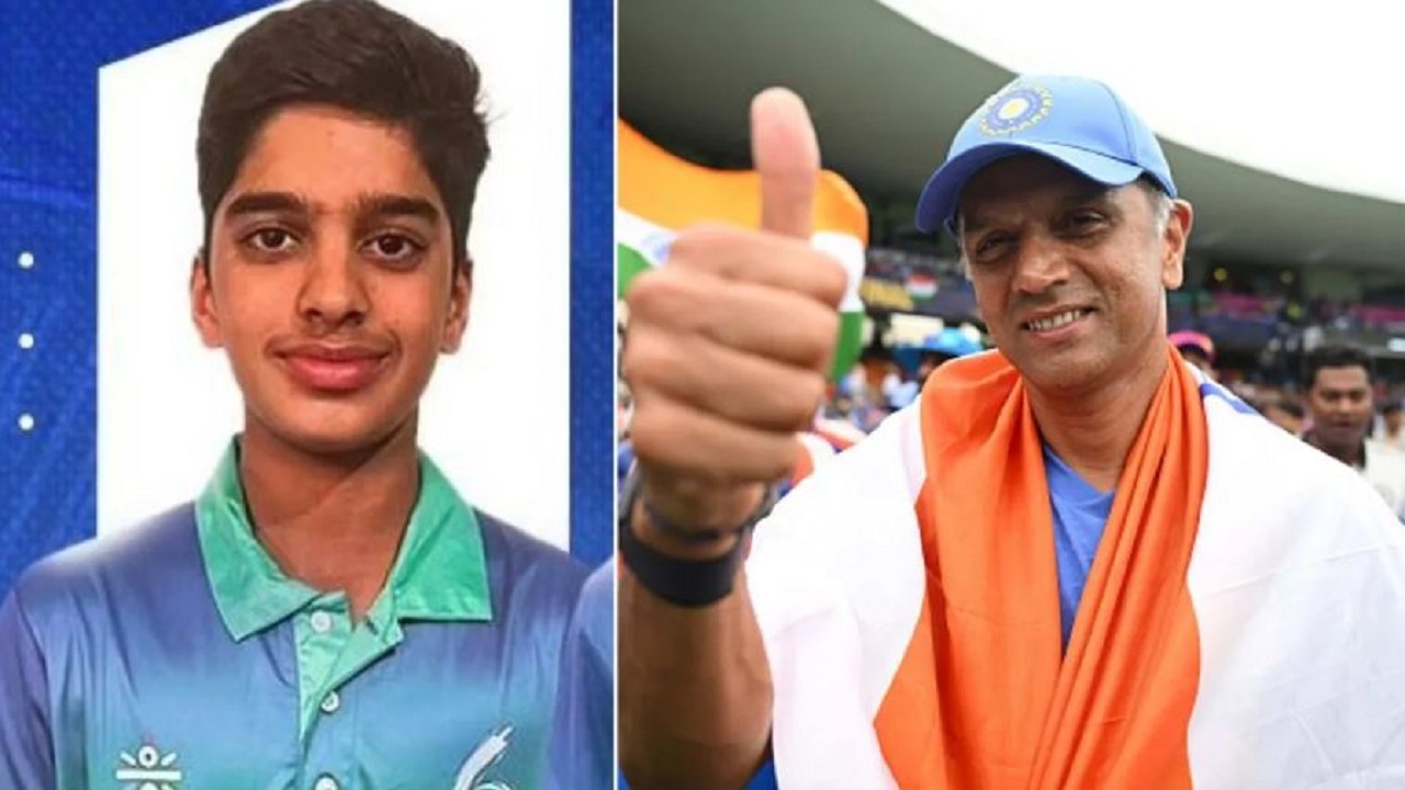 Rahul Dravid son Anvay Dravid captain for Karnataka team
