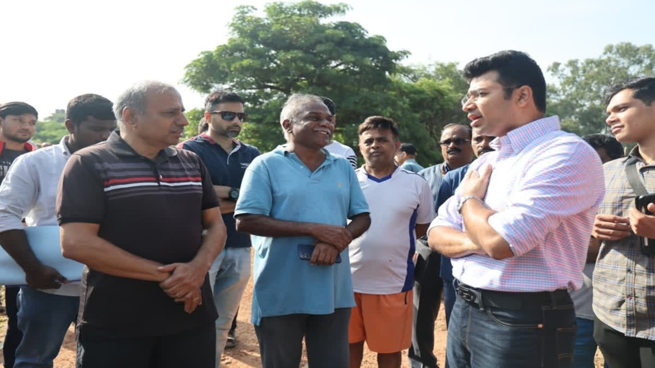 Tejasvi Surya Opposes Lalbagh Land Acquisition for Tunnel Project, Demands Geological Impact Study