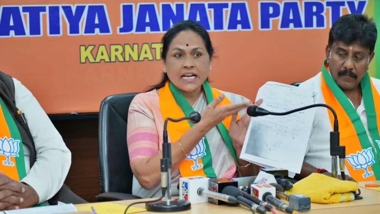 Congress attempting to impose ‘undeclared Emergency’ in Karnataka: Shobha Karandlaje