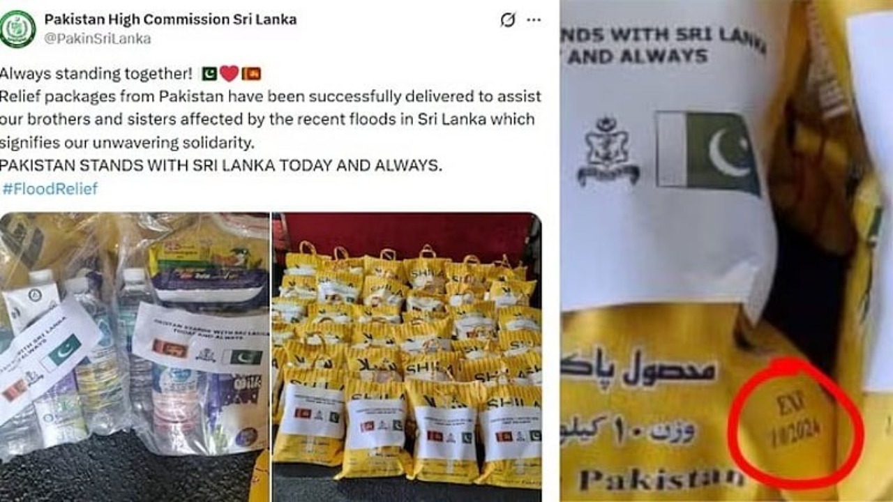 Pakistan Faces Backlash Over Expired Aid Sent to Sri Lanka