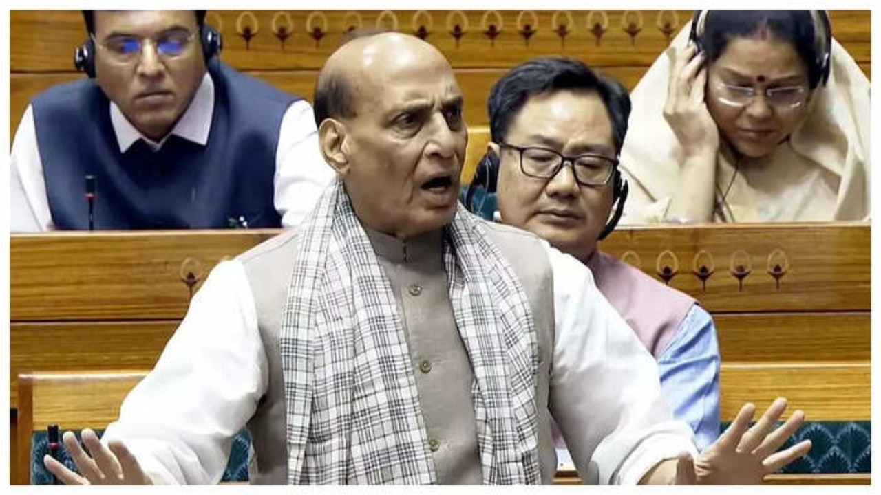 Rajnath Singh accuses Congress of sidelining Vande Mataram, defends Anand Math in Lok Sabha