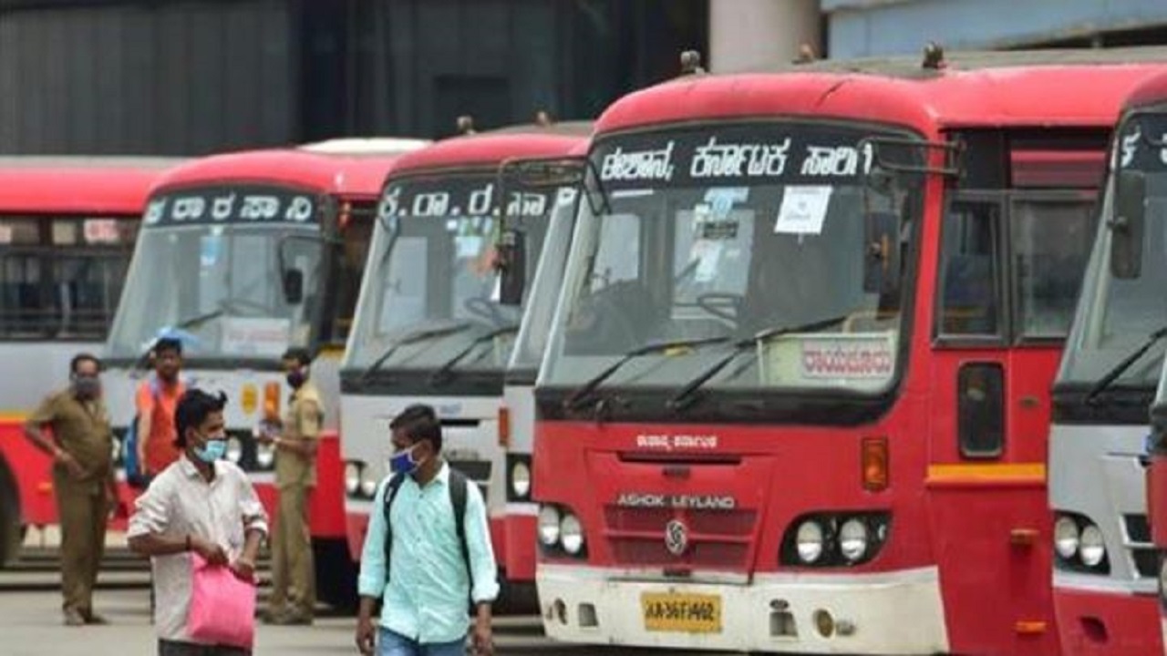 Tention in Belagavi Boarder: Karnataka suspends bus services to Maharashtra