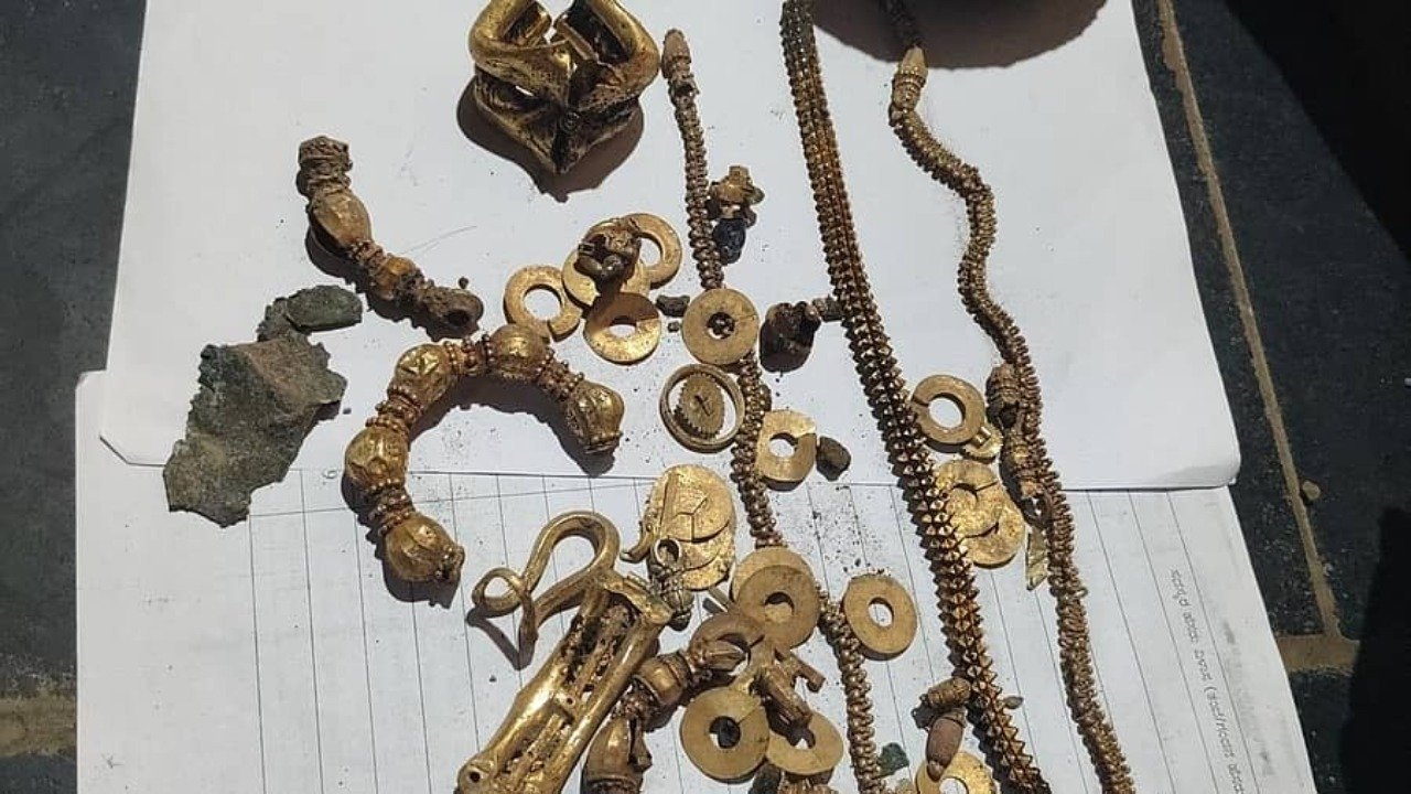 Ancient treasure unearthed during foundation digging in historic Lakkundi village