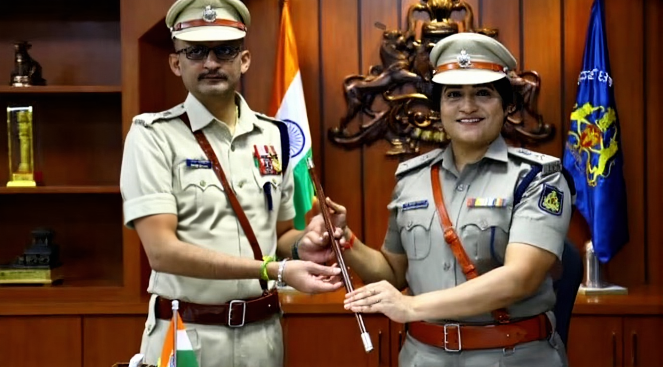 Ballari SP Pavan Nejjuru Suspended With in day after taking charge
