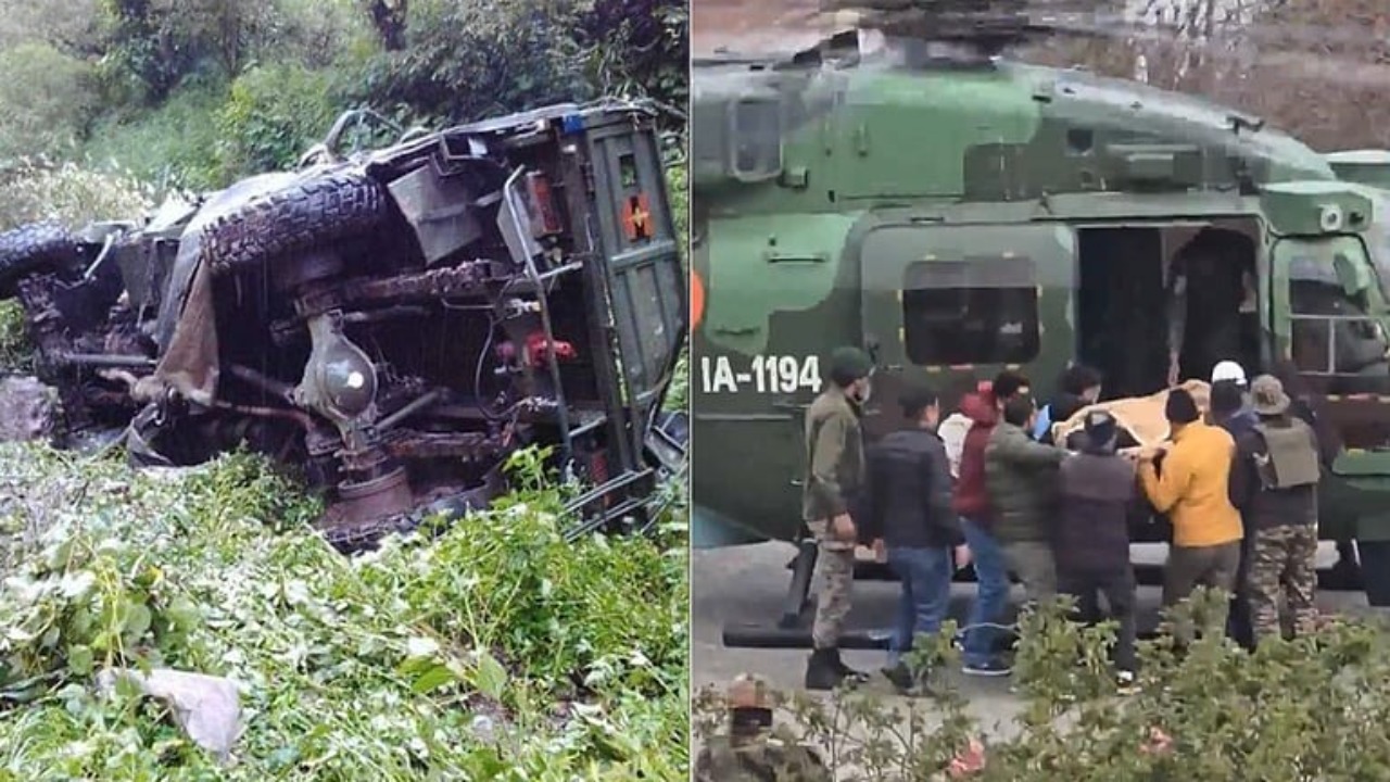 Ten Army personnel killed as military vehicle plunges into gorge in J&K’s Doda