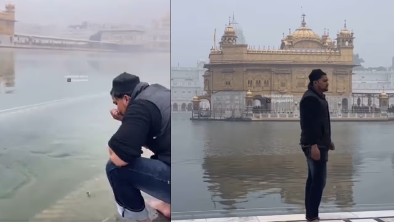 Video of man defiling Golden Temple sacred pool triggers outrage