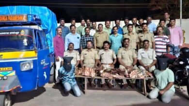 ₹2.18 lakh worth stolen property recovered in Parashurama Theme Park copper theft case; two arrested
