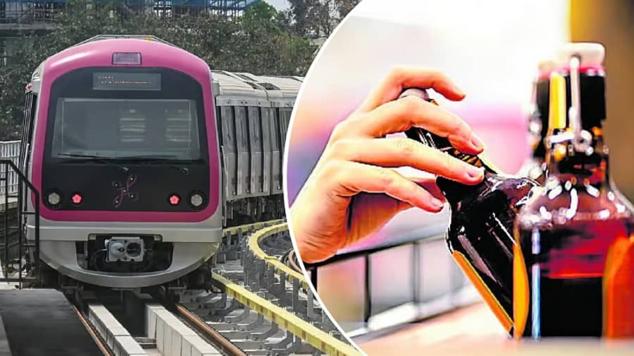 BMRCL May Allow Passengers to Carry Sealed Liquor Bottles in Namma Metro