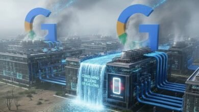 Google’s growing water footprint raises sustainability concerns
