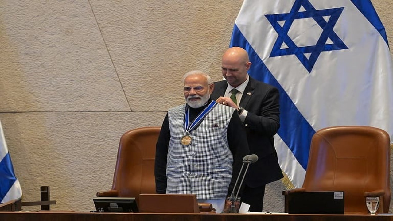 India stands firmly with Israel in fight against terrorism, says PM Modi in historic Knesset address