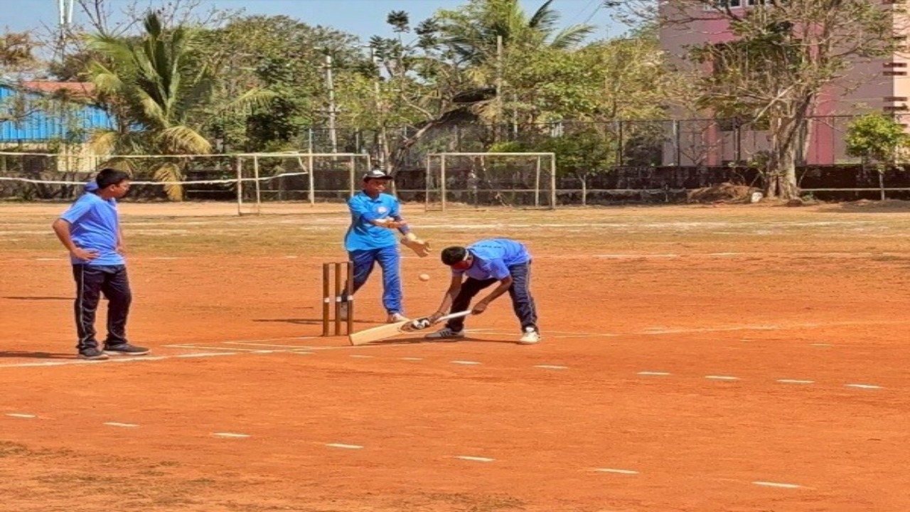State-level blind cricket tournament held in Mangaluru; teams showcase skill through sound-based play