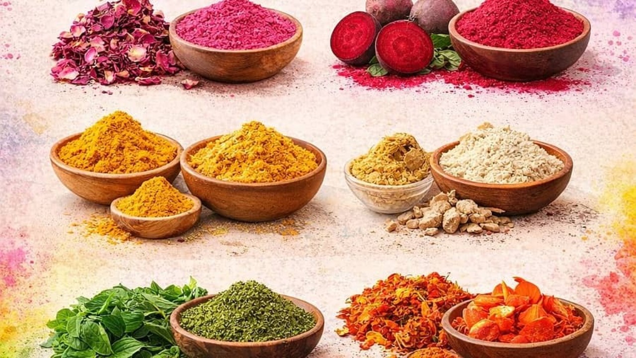 Celebrate Holi with natural colours: Safe and eco-friendly alternatives at home