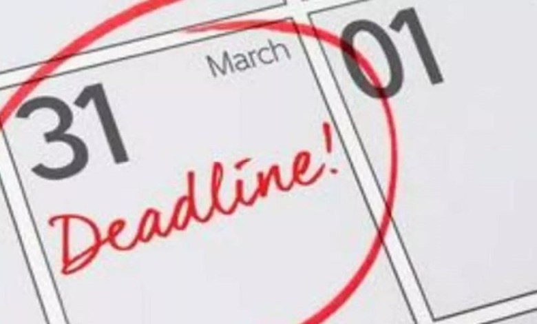 Do this important financial work before March 31 to avoid penalty