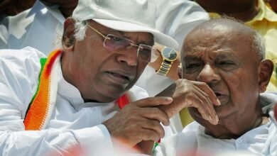 Forced marriage with Congress’: Deve Gowda’s sharp reply to Kharge sparks political debate