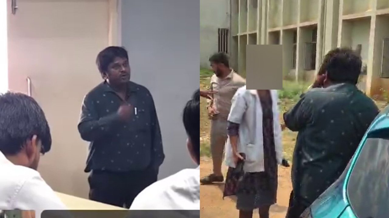 Medical student thrashes professor with slipper over alleged classroom proposal