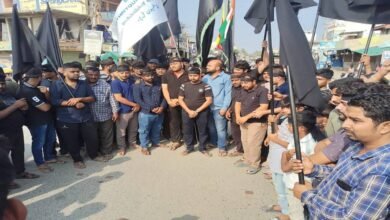 Shia Muslims stage protest in Alipura, hold procession and raise slogans against America over Khamenei killing
